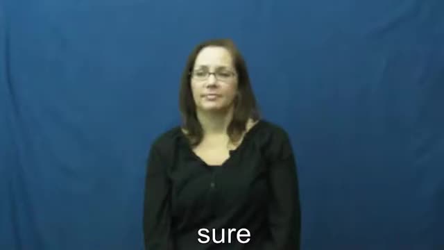 American Sign Language ASL Video Dictionary - surer