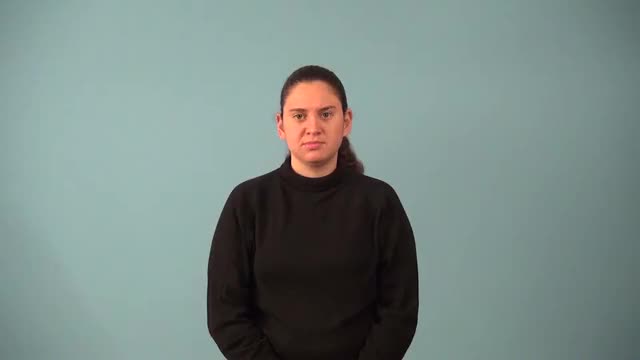 American Sign Language ASL Video Dictionary - multi step