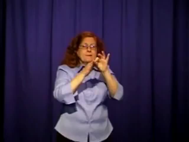 American Sign Language ASL Video Dictionary - tail twitch