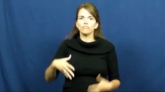 American Sign Language ASL Video Dictionary - bulge