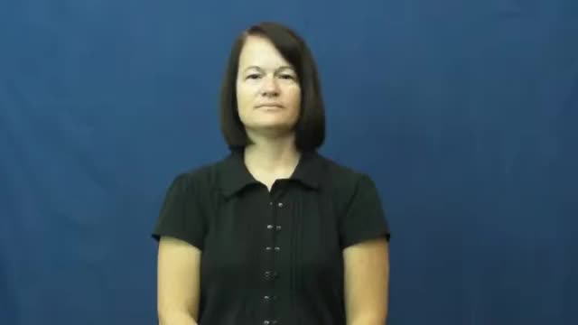 American Sign Language ASL Video Dictionary - drag out