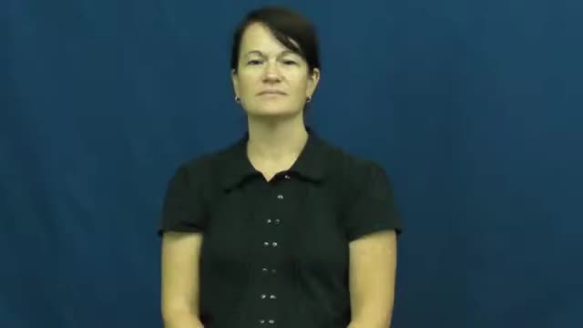 American Sign Language ASL Video Dictionary - knell