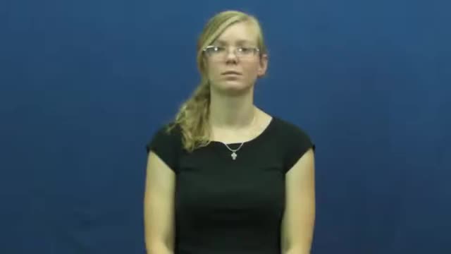 Tremble Sign American Sign Language ASL Video Dictionary - wobble
