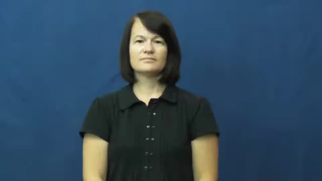 American Sign Language ASL Video Dictionary - unaligned
