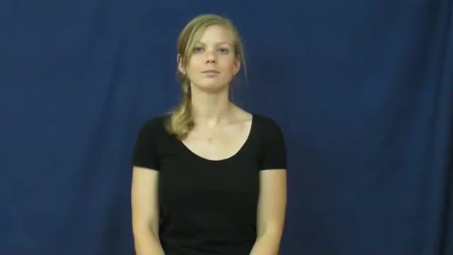 American Sign Language ASL Video Dictionary - extraversion