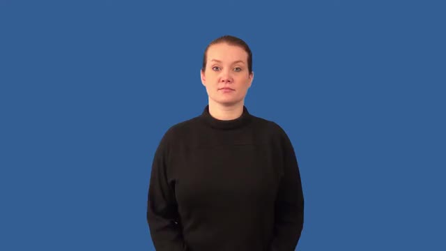 American Sign Language ASL Video Dictionary - bladder