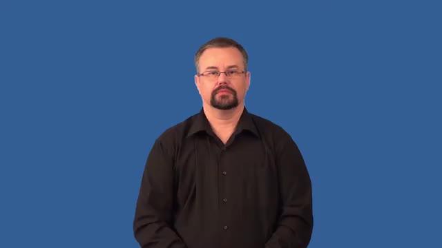 American Sign Language ASL Video Dictionary - wane (moon)
