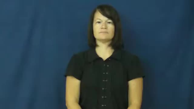 American Sign Language ASL Video Dictionary - sewer