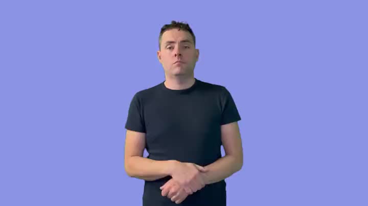 British Sign Language BSL Video Dictionary - Go to the bathroom
