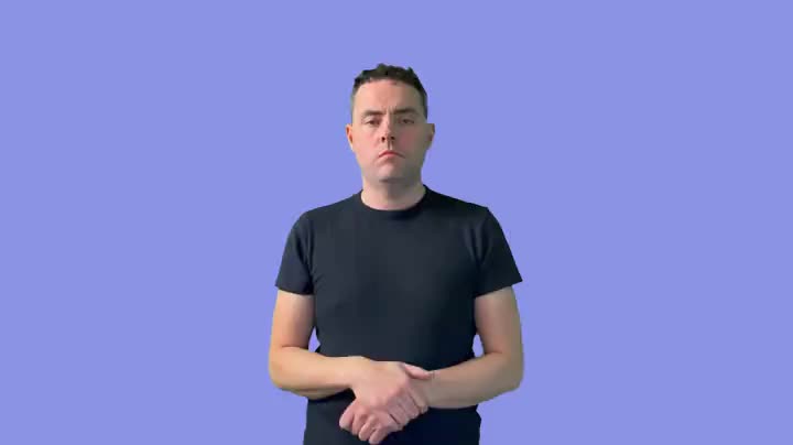 British Sign Language BSL Video Dictionary - Ball Boy Girl