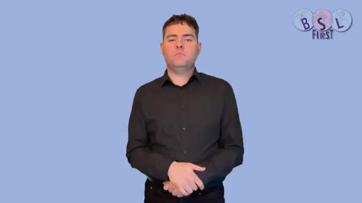 British Sign Language BSL Video Dictionary - relieved