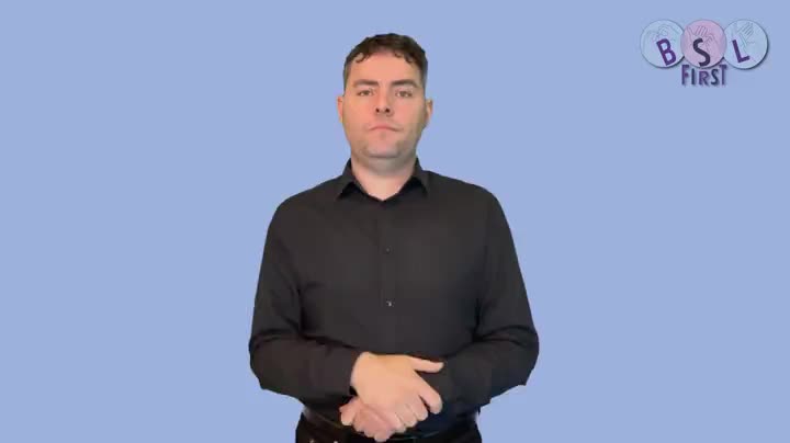 British Sign Language BSL Video Dictionary - apology