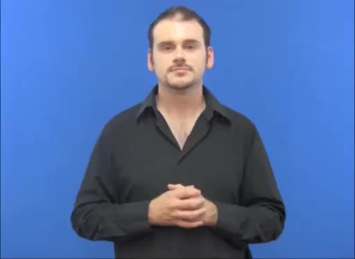 British Sign Language BSL Video Dictionary - usually