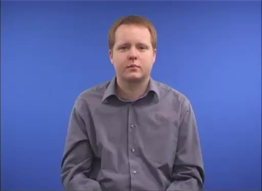 British Sign Language BSL Video Dictionary - Minute, Minutes