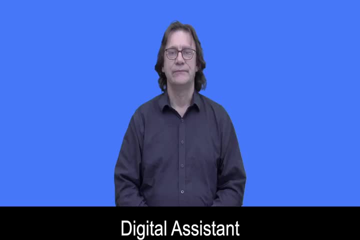 British Sign Language BSL Video Dictionary - Digital assistant