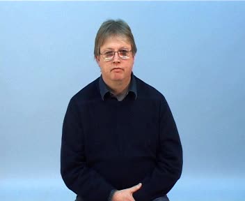 British Sign Language BSL Video Dictionary - baptism