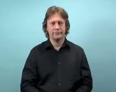Reflecting Sign Language British Sign Language BSL Video Dictionary - reflector